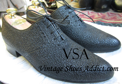 Exotic Leather Shoes: Sharkskin 