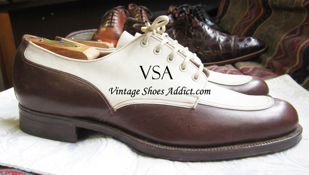 vintage spectator shoes